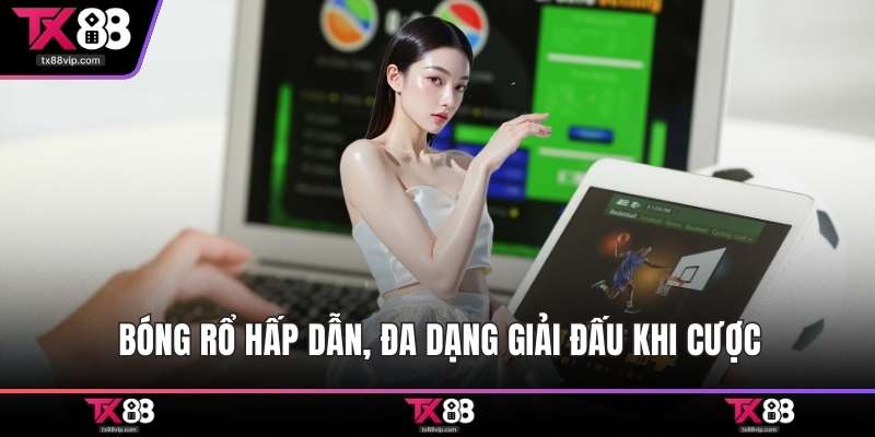 Bóng rổ hấp dẫn, đa dạng giải đấu khi cược