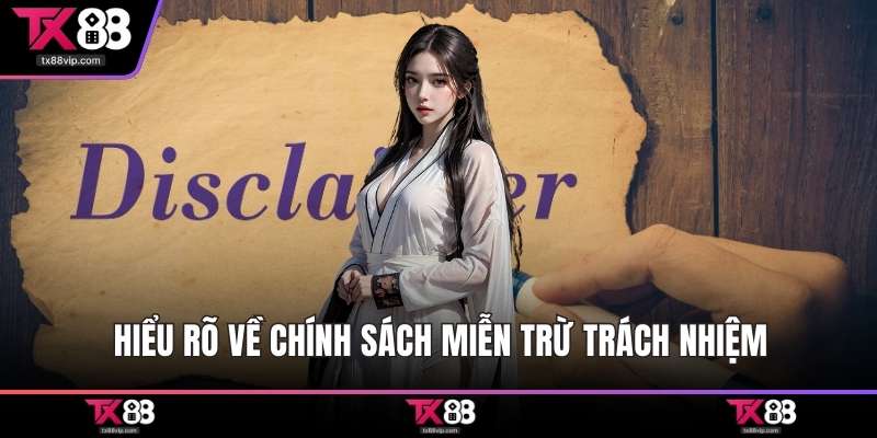 Hiểu rõ về chính sách miễn trừ trách nhiệm