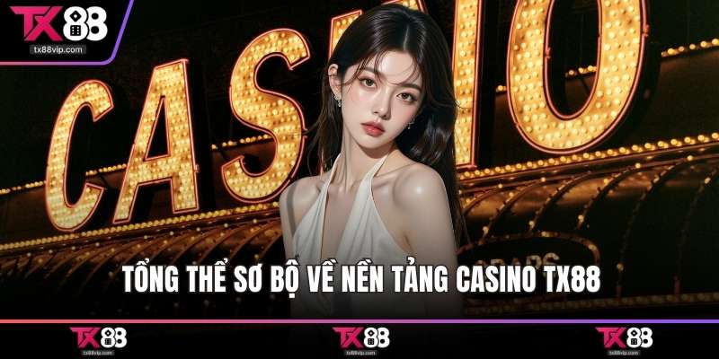 Tổng thể sơ bộ về nền tảng casino TX88